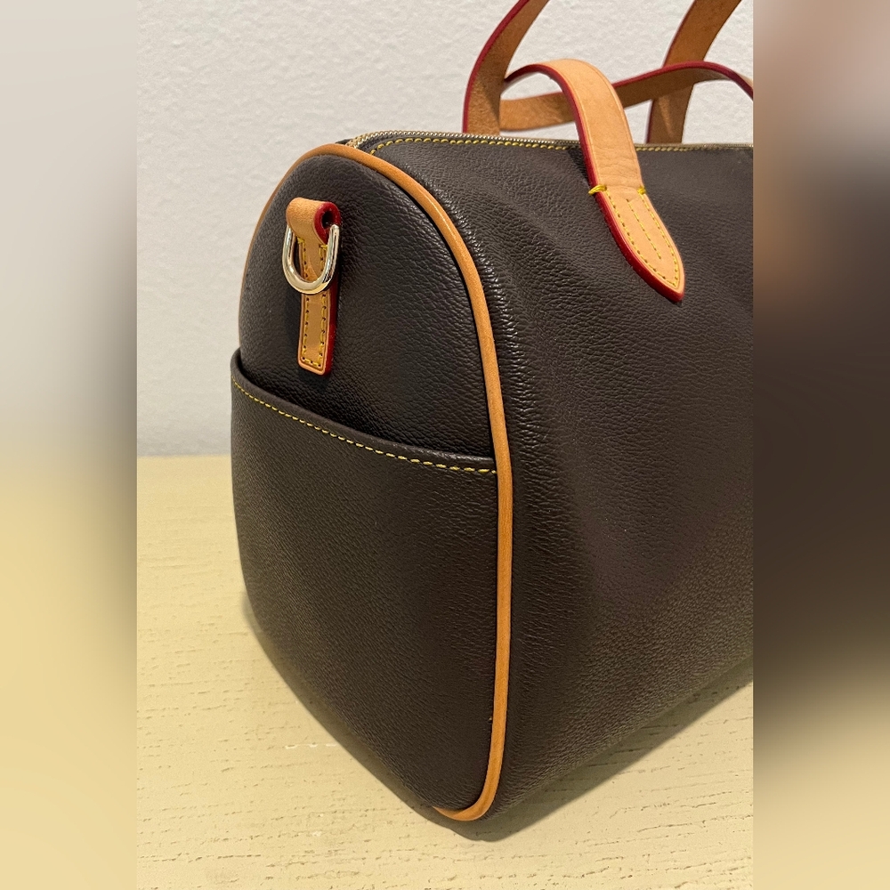 Dooney & Bourke Wexford Leather Olivia Satchel/Shoulder Bag NWT - Picture 7 of 14
